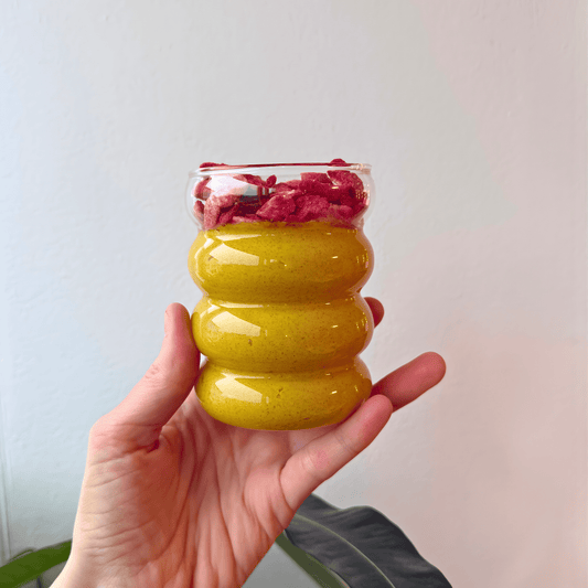 Saffrans(chia)mousse