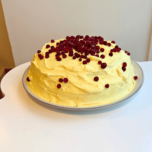 Näringsrik saffranstårta