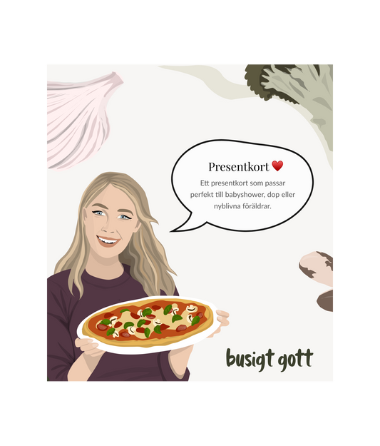 Presentkort – Busigt Gott